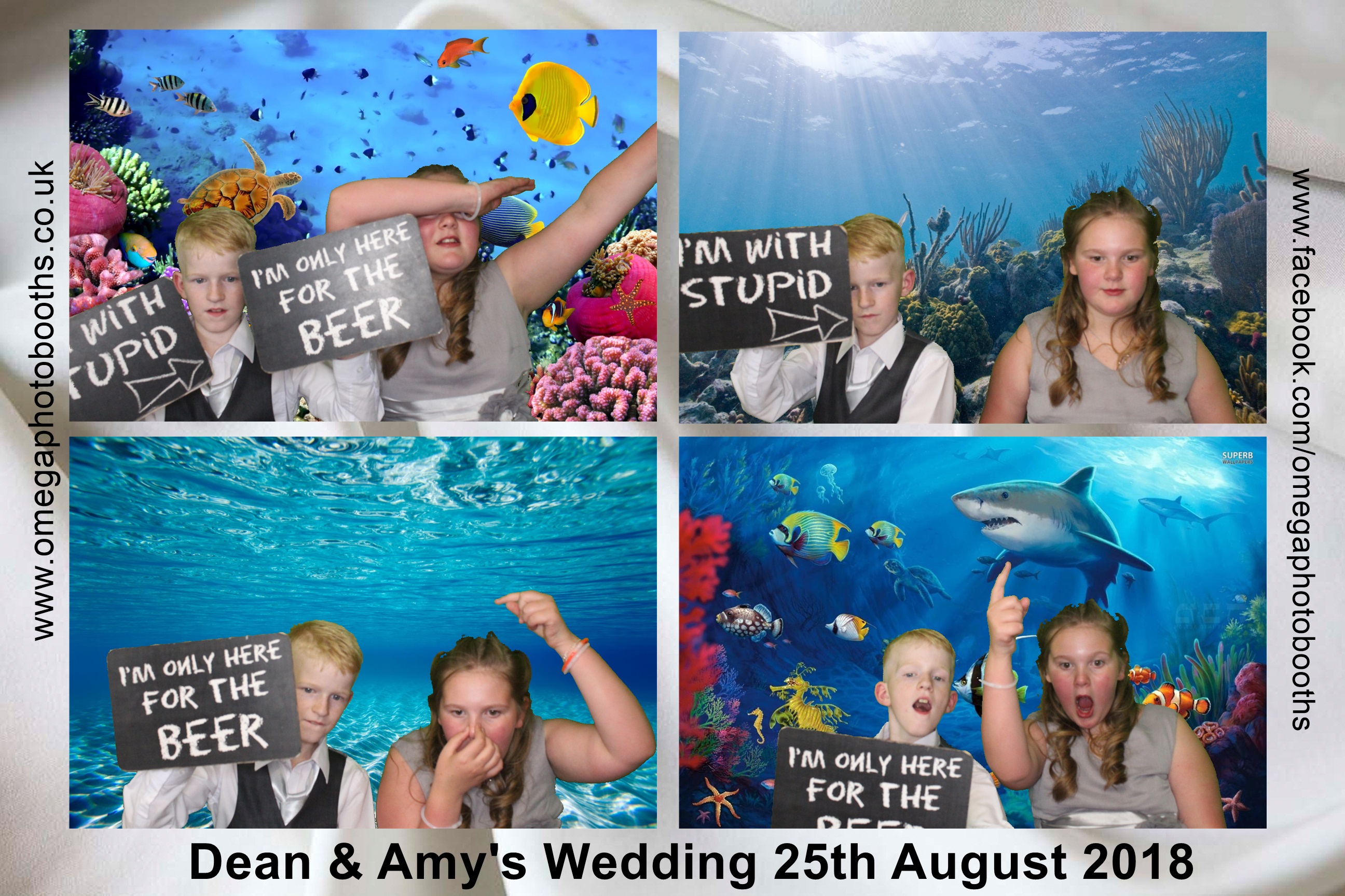 Dean & Amy's Wedding | View more photos from the event at gallery.omegaphotobooths.co.uk/u/Omega-Photobooths/Dean-Amys-Wedding